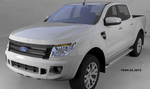 Пороги алюминиевые (Opal) для Ford Ranger (2011-2015)
