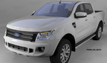 Пороги алюминиевые (Ring) для Ford Ranger (2011-2015)