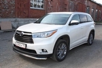 Пороги AllEst - труба 60,3 мм для Toyota Highlander