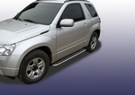 Пороги d42 с листом SLITKOFF для Suzuki Grand Vitara 3D