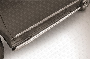 Пороги d57 труба со скосами 45 градусов завальцованные SLITKOFF для Haval H6 - ОбвесКарРу VIN: HavH6006. 
