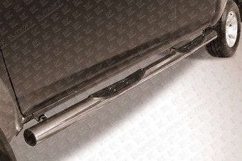 Пороги d76 с проступями SLITKOFF для Mazda BT-50 - ОбвесКарРу VIN: MZB011. 