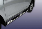 Пороги d76 с проступями SLITKOFF для Toyota RAV4