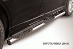 Пороги d76 с проступями SLITKOFF для Toyota Venza