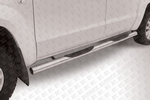 Пороги d76 с проступями SLITKOFF для Volkswagen Amarok