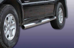 Пороги d76 с проступями SLITKOFF для SsangYong Rexton