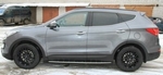 Пороги интегрированные для Hyundai Grand Santa Fe (2012-н.в.)