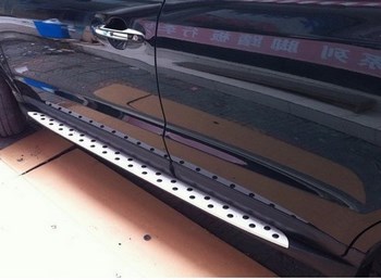 Пороги интегрированные для Hyundai Santa Fe (2010-2012) - ОбвесКарРу VIN: CNT13-10XSD-005E. 