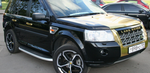 Пороги интегрированные для Land Rover Freelander 2