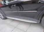 Пороги интегрированные для Mercedes-Benz GL