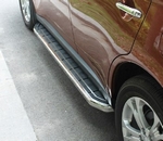 Пороги интегрированные для Mitsubishi Outlander