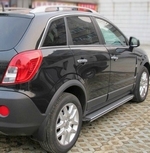 Пороги интегрированные для Opel Antara