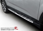 Пороги Mobis OEM style интегрированные для Kia Sorento