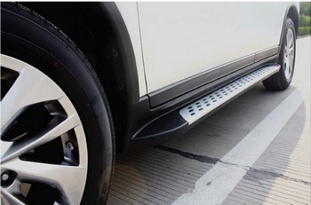 Пороги OEM интегрированные для Nissan X-Trail - ОбвесКарРу VIN: CNT18-14QJ-005A. 