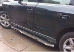 Пороги OEM интегрированные для Toyota Highlander