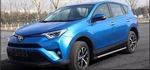 Пороги OEM интегрированные для Toyota RAV4