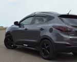 Пороги OEM style интегрированные для Hyundai ix35