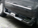 Пороги OEM style интегрированные для SsangYong Kyron
