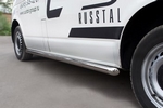 Пороги Russtal - труба 63 мм (вариант 1) (правый)
