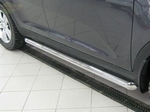 Пороги Russtal - труба 76 мм (вариант 1)