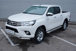 Пороги Russtal для Toyota Hilux