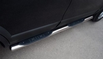 Пороги Russtal стальная труба для Chevrolet Tahoe (2007-2014)