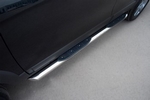Пороги Russtal стальная труба для Chevrolet Tahoe (2007-2014)