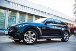 Пороги Russtal стальная труба для Infiniti QX70