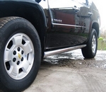Пороги Russtal стальная труба для Chevrolet Tahoe (2007-2014)