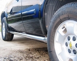 Пороги Russtal стальная труба для Chevrolet Tahoe (2007-2014)