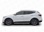 Пороги Russtal труба для Hyundai Santa Fe