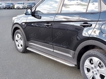 Пороги Russtal труба для Hyundai Creta