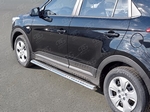 Пороги Russtal труба для Hyundai Creta