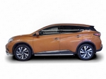 Пороги Russtal труба для Nissan Murano