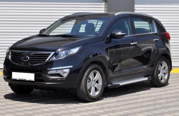 Пороги Can Otomotiv Artemis для KIA Sportage - ОбвесКарРу VIN: AB004-172-sportage10. 