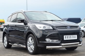 Пороги стальная труба для Ford Kuga (2012-2016) - ОбвесКарРу VIN: FGT-0013813. 
