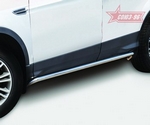 Пороги стальная труба для Ford Kuga (2012-2016)