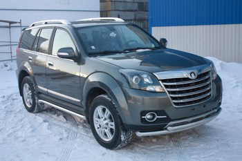 Пороги стальная труба для Great Wall Hover H3 (2014-н.в.) - ОбвесКарРу VIN: GWH3-14.05. 