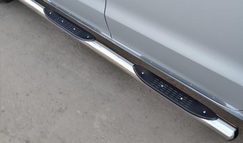 Пороги стальная труба Honda CR-V (2006-2009) - ОбвесКарРу VIN: HCT-0001963. 