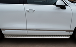 Пороги труба D42 с листом RUSSTAL для Volkswagen Touareg