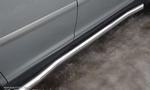 Пороги труба D63 RUSSTAL для Lexus RX350