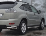 Пороги труба D63 RUSSTAL для Lexus RX300