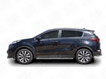 Пороги труба для Kia Sportage (2016-н.в.)