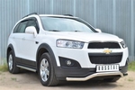Пороги труба для Chevrolet Captiva (2013-н.в.)