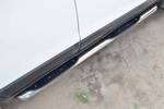 Пороги труба для Chevrolet Captiva (2013-н.в.)