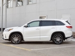 Пороги труба Russtal для Toyota Highlander