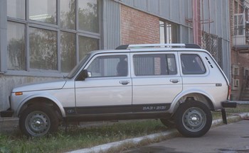 Рейлинги на крышу Лада 4x4 5д (1998-н.в.) - ОбвесКарРу VIN: 0213-11. 