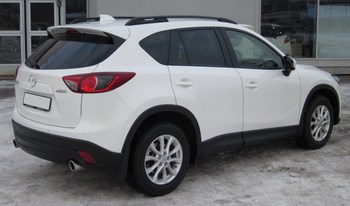 Рейлинги на крышу Mazda CX-5 (2011-н.в.) - ОбвесКарРу VIN: 0257-02. 