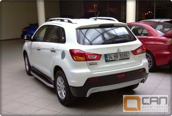 Рейлинги на крышу Mitsubishi ASX (2010-2012) - ОбвесКарРу VIN: MIAS.73.6023. 