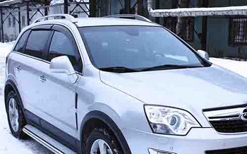 Рейлинги на крышу Opel Antara (2006-2015) - ОбвесКарРу VIN: CNT10-ADL-006. 